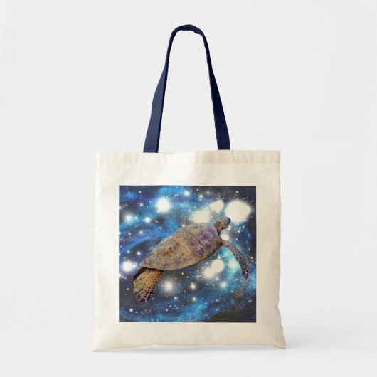 Zeeen schildpadden prints tote bag (Voorkant)