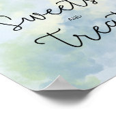 Zeeen schildpadden - snoepjes en behandelde baby s poster (Hoek)