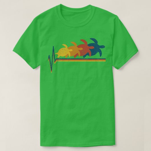 Zeeen schildpadden t-shirt (Design voorkant)