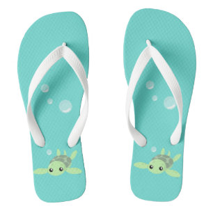 Zeeen schildpadden, Teenslippers, volwassenen Teenslippers