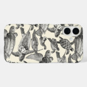 zeeen schildpadden zwarte parel Case-Mate iPhone case (Achterkant (horizontaal))
