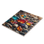 Zeeen stenen Keramische Tegel Tegeltje (Zijkant)