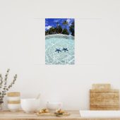 Zeeen sterren, Rock Islands, Palau 2 Poster (Keuken)