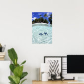 Zeeen sterren, Rock Islands, Palau 2 Poster (Thuiskantoor)