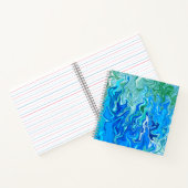 Zeeen stromen.... notitieboek (Binnen)