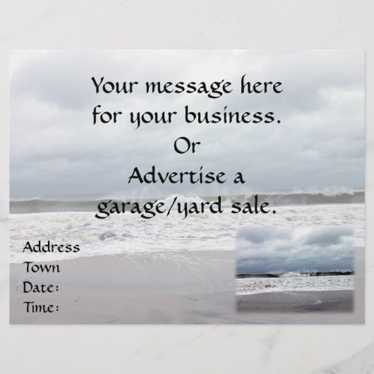 Zeeen van de Atlantische Oceaan Flyer (Voorkant)