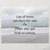 Zeeen van de Atlantische Oceaan Flyer (Achterkant)