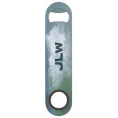 ZEEEN van de dag die de golven breekt Speed Flessenopener (Achterkant)