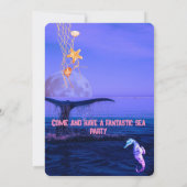 Zeeen van de waterverf kaart (Achterkant)