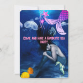 Zeeen van de waterverf kaart (Achterkant)