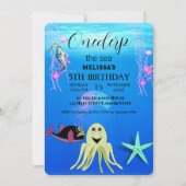 Zeeen van de waterverf kaart (Voorkant)