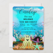 Zeeen van de waterverf kaart (Voorkant)