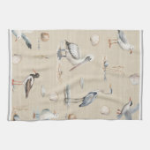 Zeeen vogels theedoek (Horizontaal)