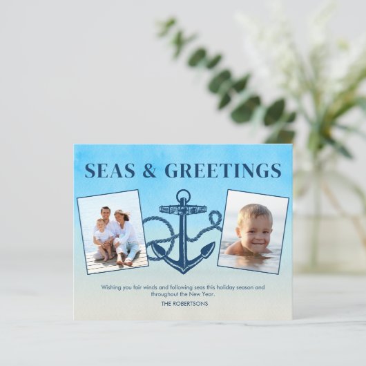 Zeeen voor kerstanker  voor budgetgebruik (Staand voorkant)