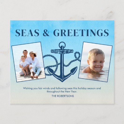 Zeeen voor kerstanker  voor budgetgebruik (Voorkant)