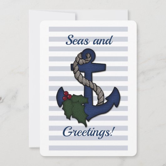 Zeeen voor scheepsankerplaatsen en feestdagen (Voorkant)