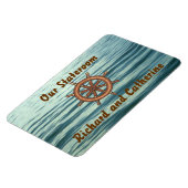 Zeeen wiel stateroom deurmarkering magneet (Linkerzijde)