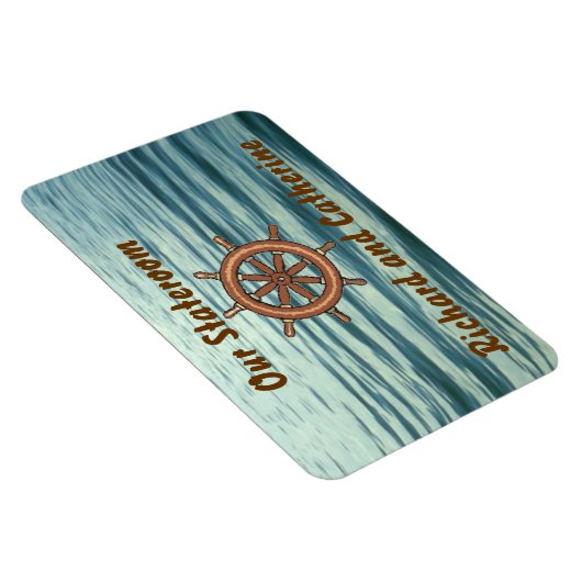 Zeeen wiel stateroom deurmarkering magneet (Rechterzijde)