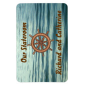 Zeeen wiel stateroom deurmarkering magneet (Verticaal)