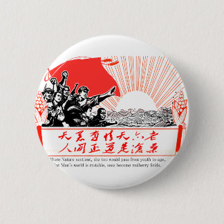 Zeeen worden moerbeboten ronde button 5,7 cm