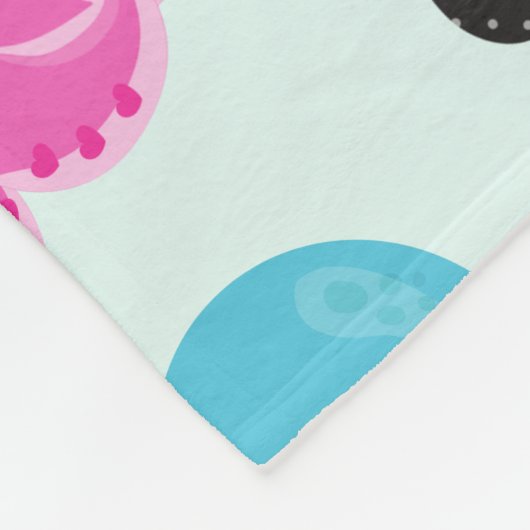 Zeeen, Zee, octopus, kwallen, harten Fleece Deken (Hoek)