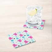 Zeeen, Zee, octopus, kwallen, harten Kartonnen Onderzetters (Insitu)