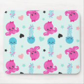 Zeeen, Zee, octopus, kwallen, harten Muismat (Voorkant)