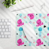 Zeeen, Zee, octopus, kwallen, harten Muismat