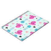 Zeeen, Zee, octopus, kwallen, harten Notitieboek (Linkerzijde)