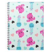 Zeeen, Zee, octopus, kwallen, harten Notitieboek (Voorkant)