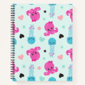 Zeeen, Zee, octopus, kwallen, harten Notitieboek (Voorkant)