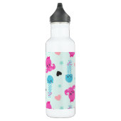 Zeeen, Zee, octopus, kwallen, harten Waterfles (Rechts)