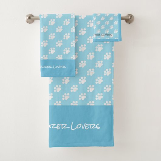 ZeeEW de Schnauzer Towel set Bad Handdoek (Insitu)