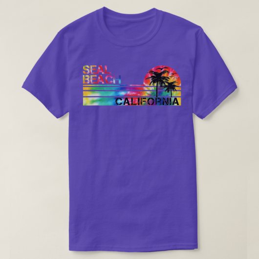 Zeefband Californische kleurstof  geïnspireerde St T-shirt (Design voorkant)
