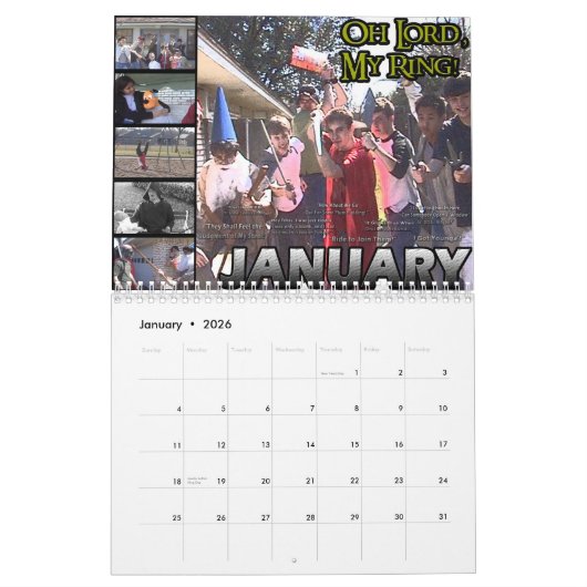 Zeeff-producten: Agenda 2010 Kalender (Jan 2026)