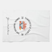 Zeefood picknick familie kreeft kookfeest partij theedoek (Horizontaal)