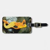 zeegaand als blonde zeemeermin bagagelabel (Voorkant horizontaal)