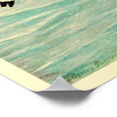  zeegarens en oceaangolven poster (Hoek)