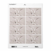  zeegarens Gepersonaliseerd de Sjabloon van de Ret Etiket (Full Sheet)