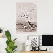 zeegarens Gepersonaliseerd de Sjabloon van de Ret Poster (Thuiskantoor)