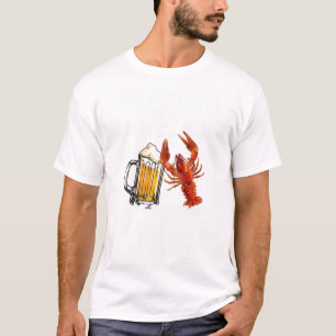 zeegarnaal en bierkreeft t-shirt
