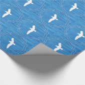Zeegarnaal/Nautical Beach Wrapping Paper Cadeaupapier (Hoek)