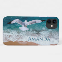 Zeegarnaal over het Zee Shore