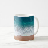 Zeegarnaal over het Zee Shore Koffiemok (Voorkant rechts)