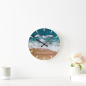 Zeegarnaal over het Zee Shore Ronde Klok (Huis)