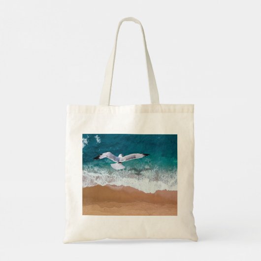Zeegarnaal over het Zee Shore Tote Bag (Achterkant)