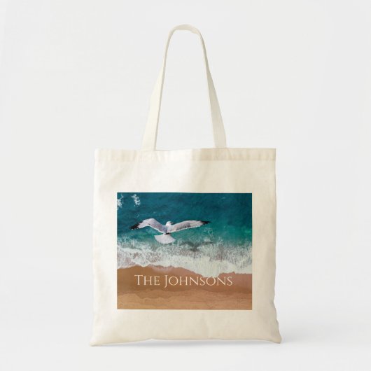Zeegarnaal over het Zee Shore Tote Bag (Voorkant)