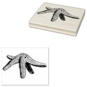  zeegarnaal Rubber Kunststempel Rubberstempel (Gestempeld)
