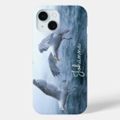 Zeegarren Vlucht over het Zee Case-Mate iPhone Case (Achterkant)