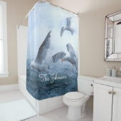 Zeegarren Vlucht over het Zee Douchegordijn (In situ)